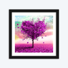 Violet Autumn Tree