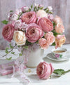 Pink Roses & Tea