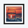 Glass of Orange Sunset