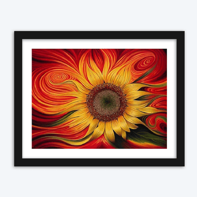 Sunflower Swirls